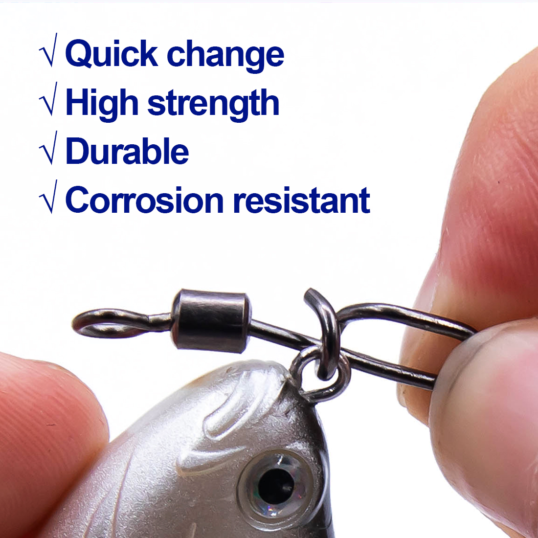 FishTrip Fishing Swivel Snap T - Fishing Lure Accessories avaliação e preço