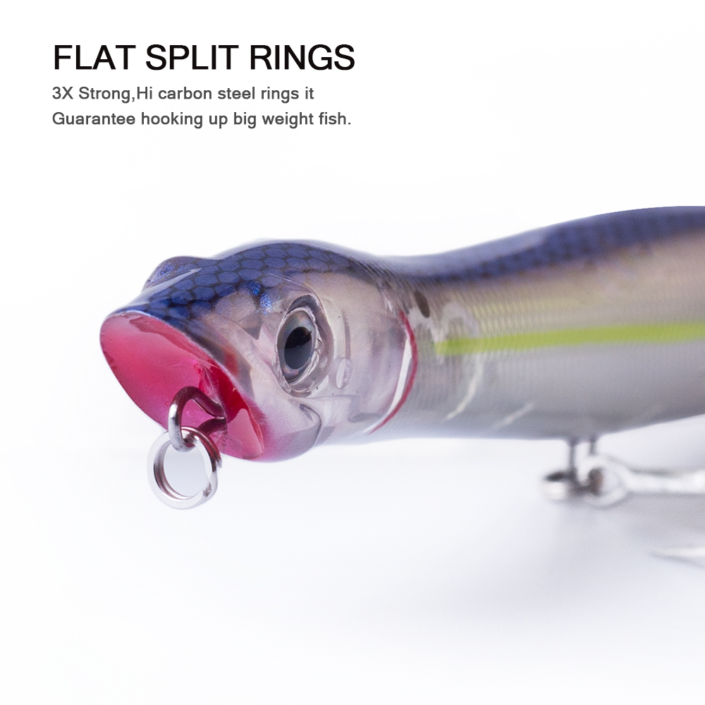 120mm/18g Topwater Pencil Popp - Fishing Lure Popper avaliação e preço