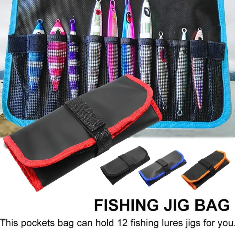 Fishing Lure Bag 12 Slots Fish - Fishing Lure Jig avaliação e preço