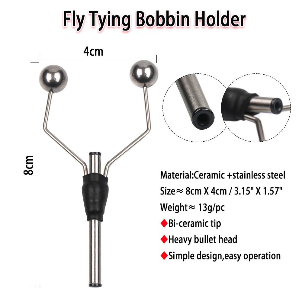 Vampfly Bi-Ceramic Tip Bobbin  - Fishing Lure Jig avaliação e preço