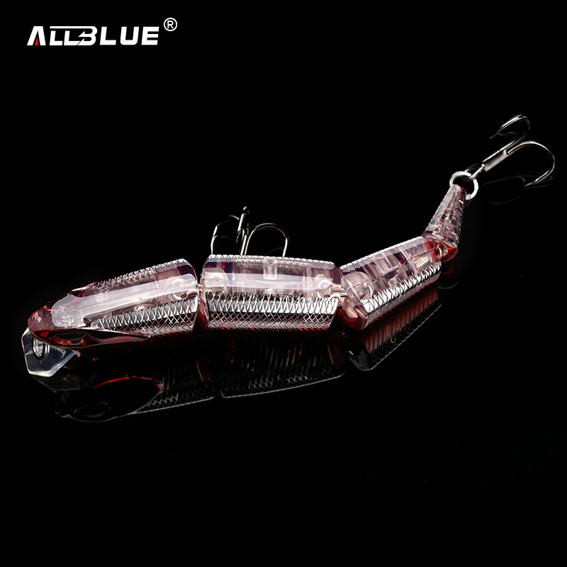 ALLBLUE Professional Jointed S - Fishing Lure Popper avaliação e preço