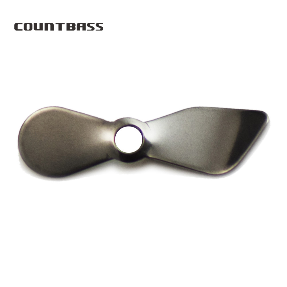 Countbass 50pcs Stainless Stee - Fishing Lure Blade Bait avaliação e preço